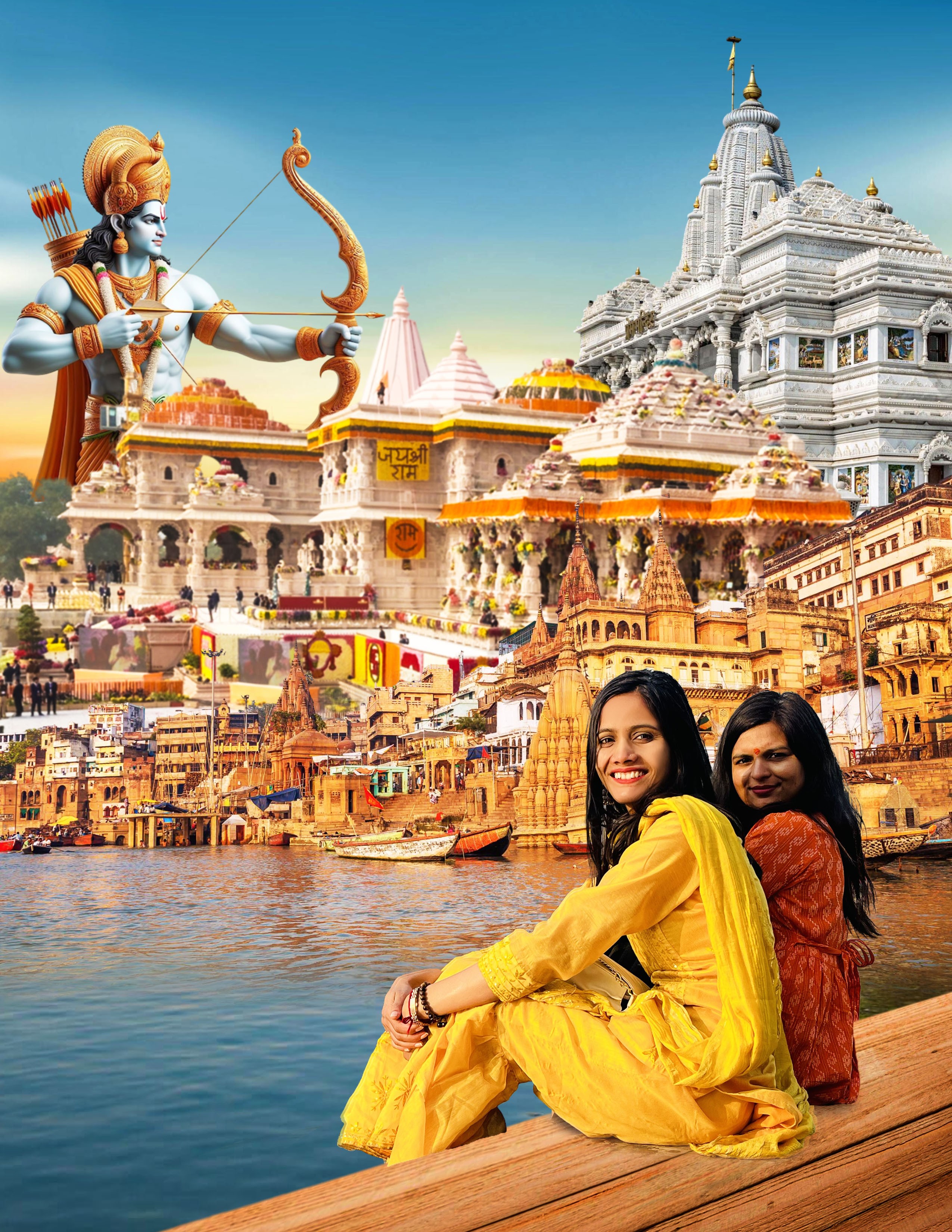 Mathura-Agra-Ayodhya-Nepal From Rajkot